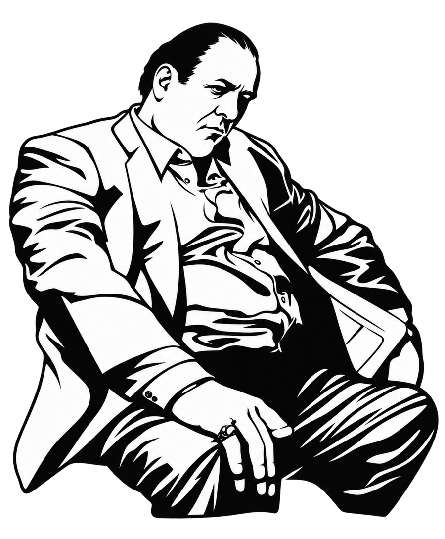 Фірмовий персонаж із вивіски Cafe Sopranos